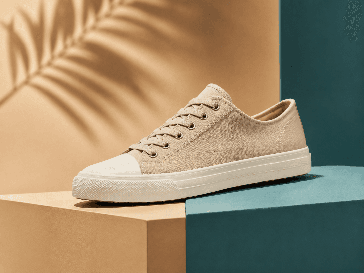 Canvas low-top — Pedestal hero